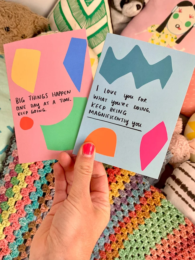Meaningful cards a-plenty