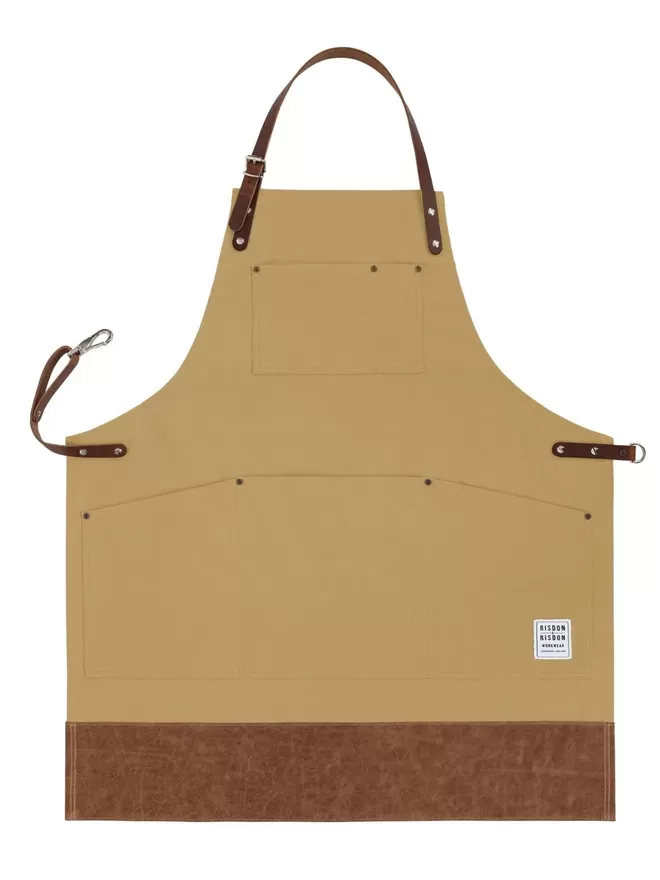 The Original Apron With Leather Trim