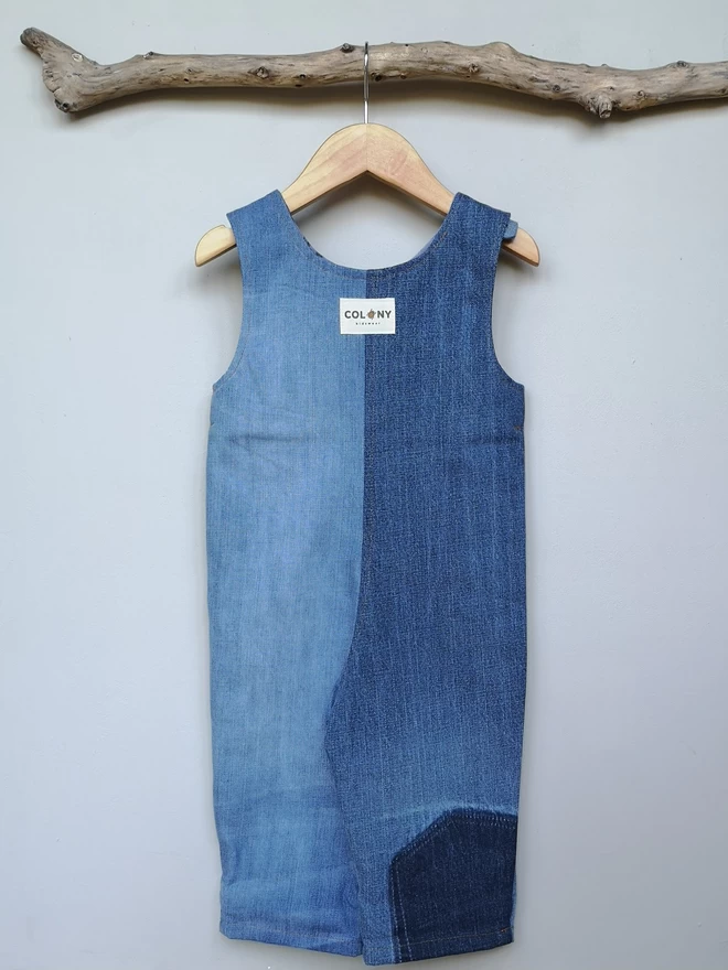 Colony Kidswear Denim Reworked Dungarees