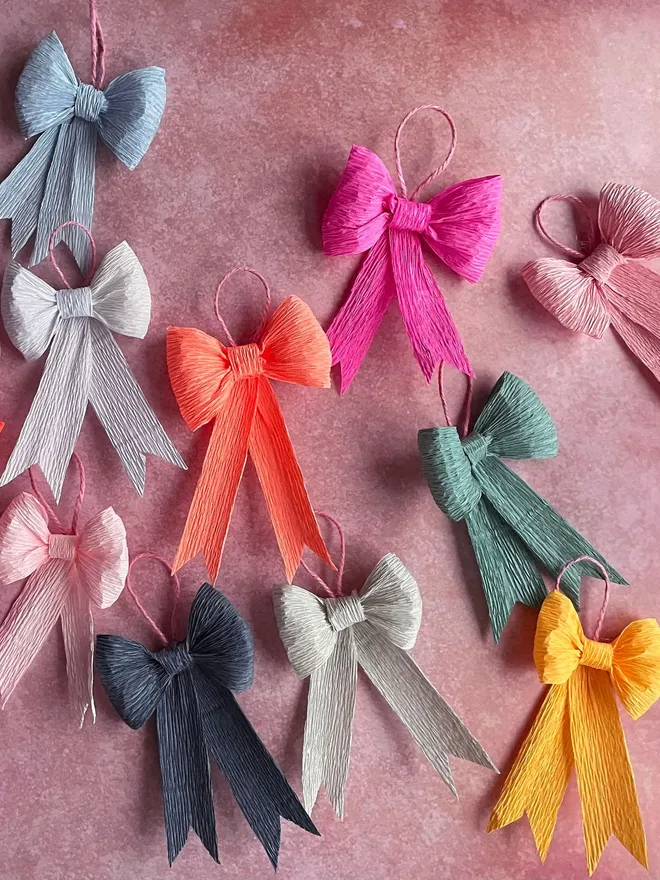 Paper Bow Decoration