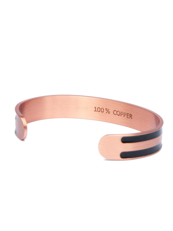 solid copper cuff for man