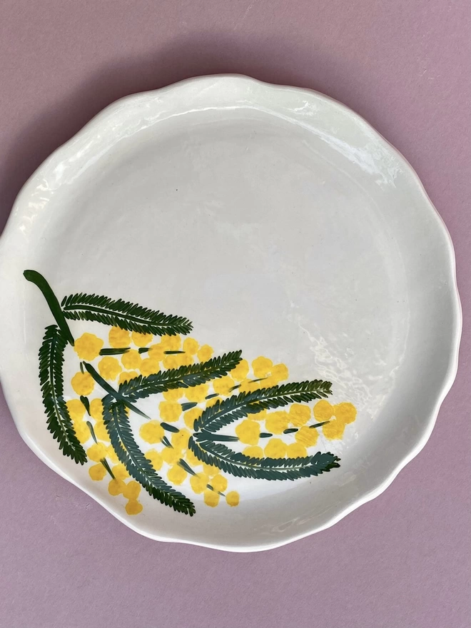 Mimosa Plate