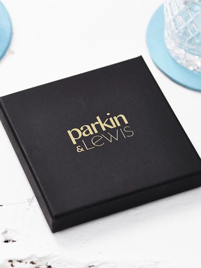 Black Gift Box with Parkin & Lewis gift box