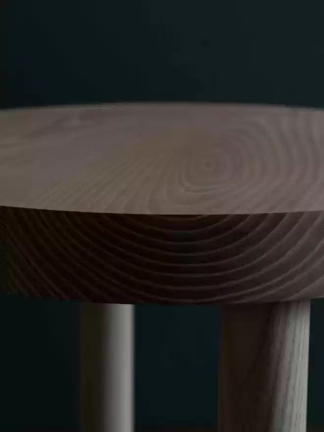 ash side table grain