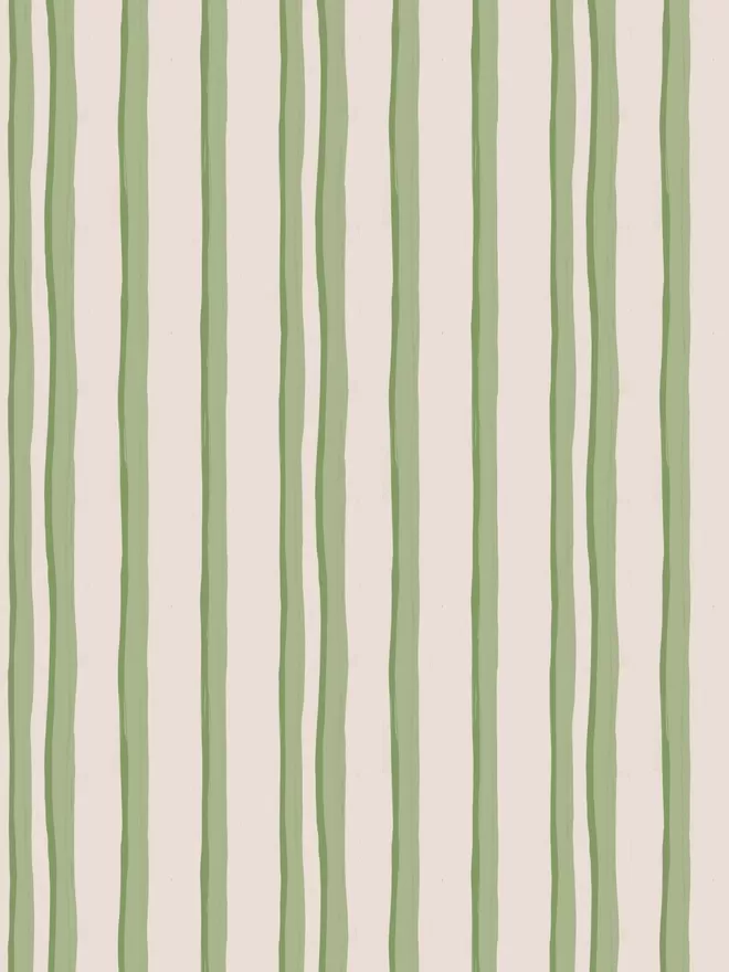 Somerset Stripes ~ Greens 