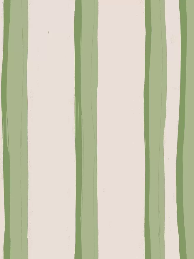 Somerset Stripes ~ Greens 