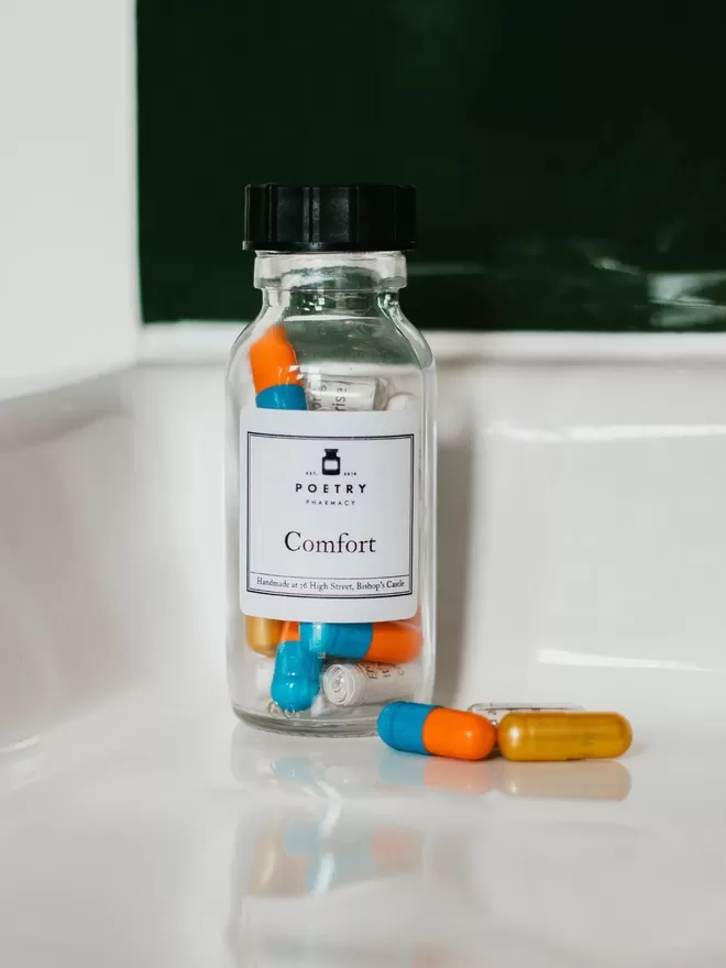 Comfort Pills by the poetry pharmacy