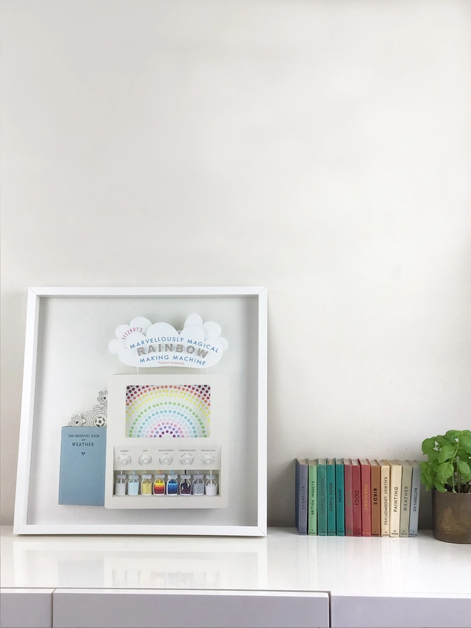 Rainbow Making Machine Limited Edition Giclee Fine Art Print