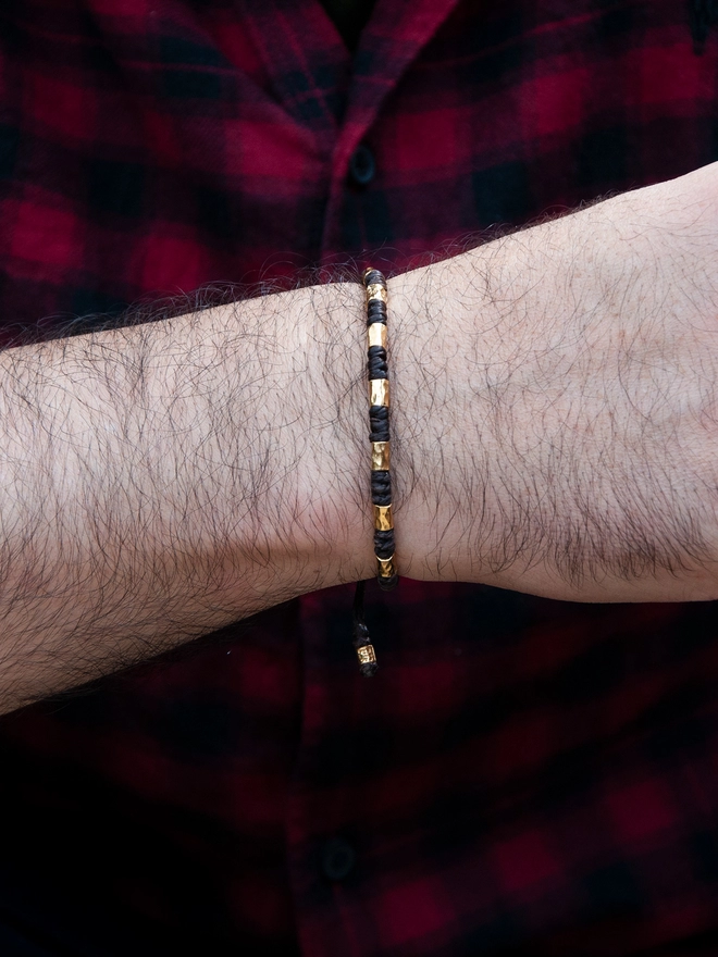 gold mens bracelet