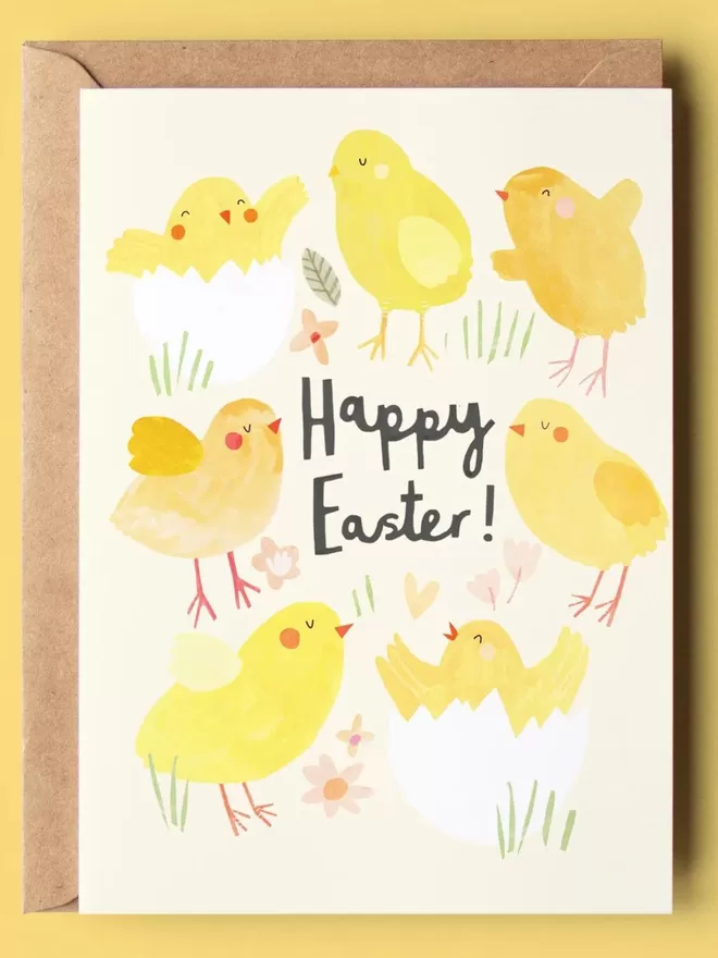 Easter chicks cards