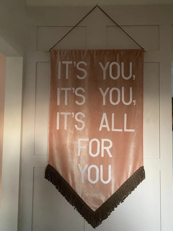 choose your own saying for home wall hanging