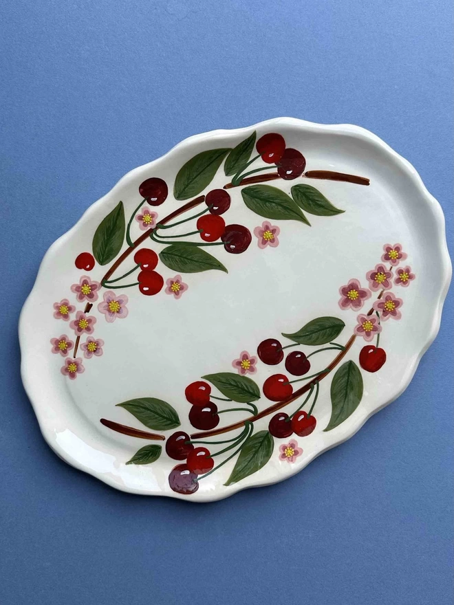 Cherry Blossom Platter