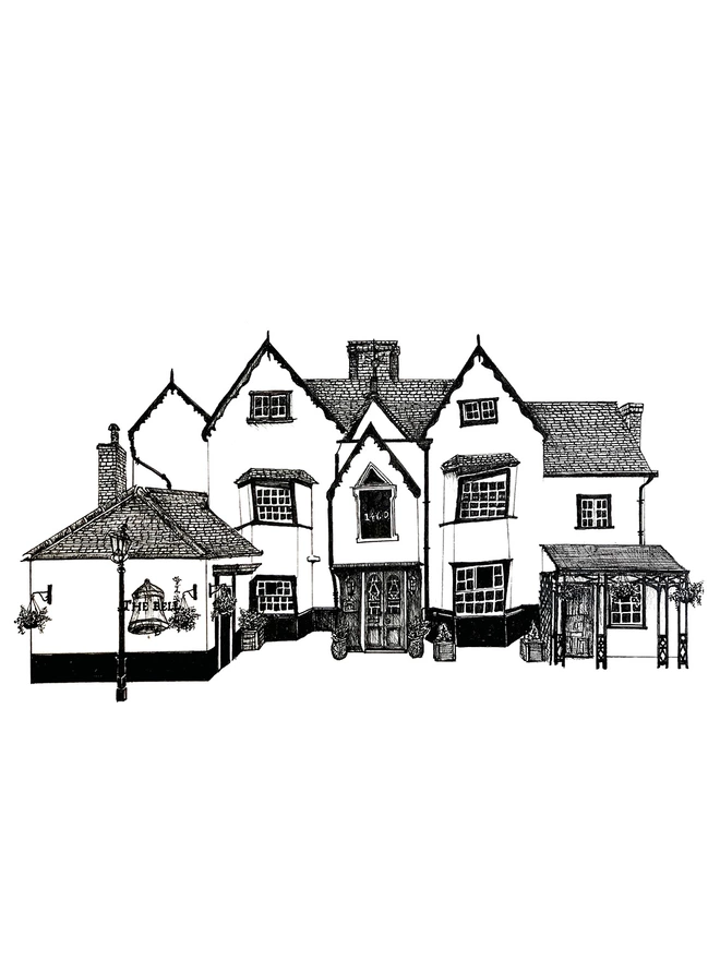 The Bell In East Molesey Drawing