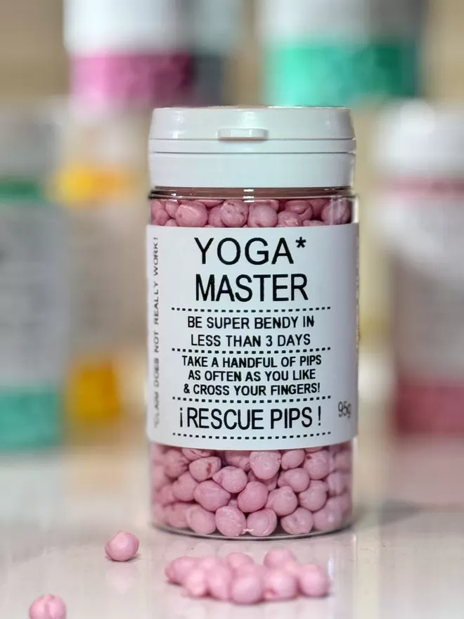 Rescue Pips Yoga Master Rescue Pips Vegan Chews Natural Colours & Flavours