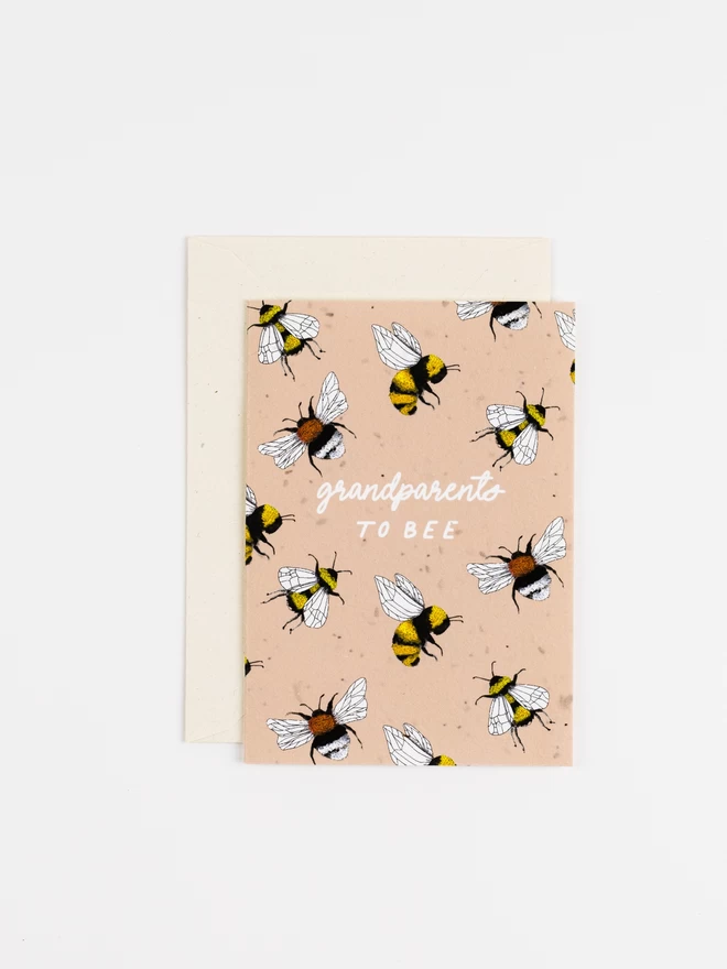 GRANDPARENTS TO 'BEE' PLANTABLE CARD