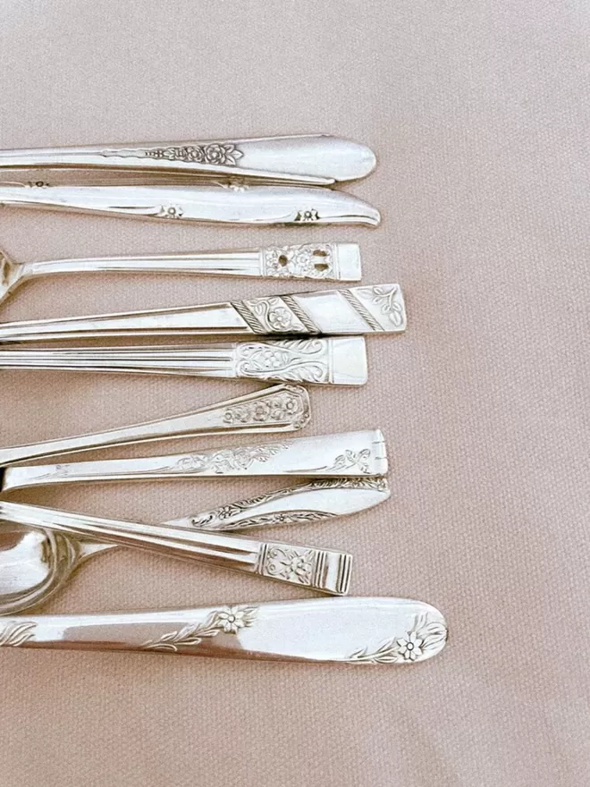 Personalised Name + Date Vintage Engraved Spoon