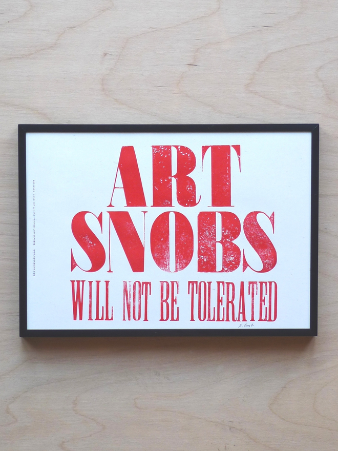 Art Snobs