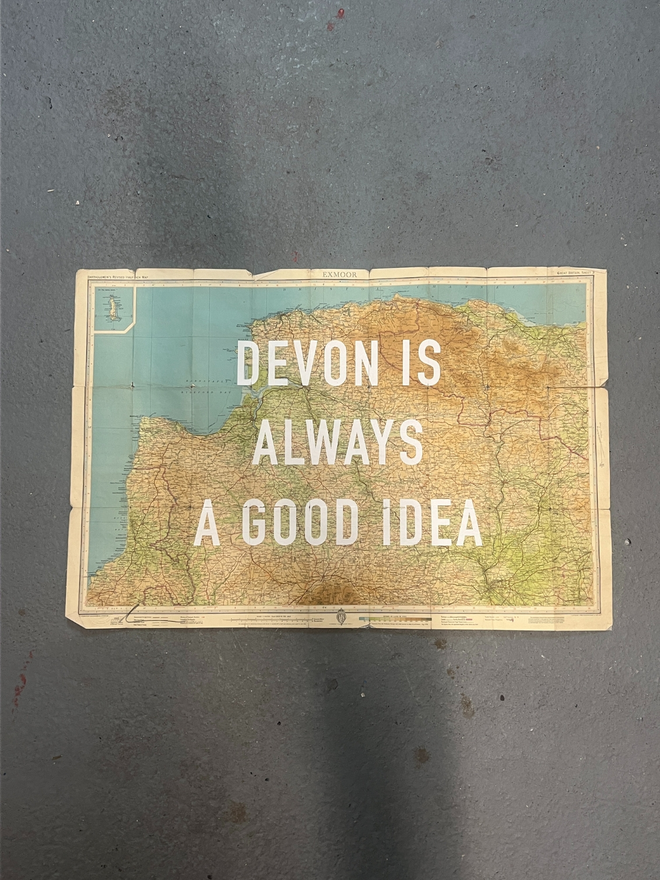 Devon is always a good idea print