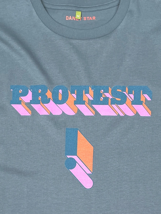 PROTEST! t-shirt print detail