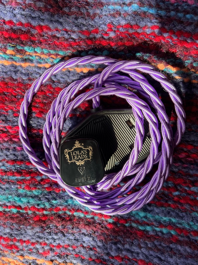 Lola's Leads Violet - Purple Extension Cable