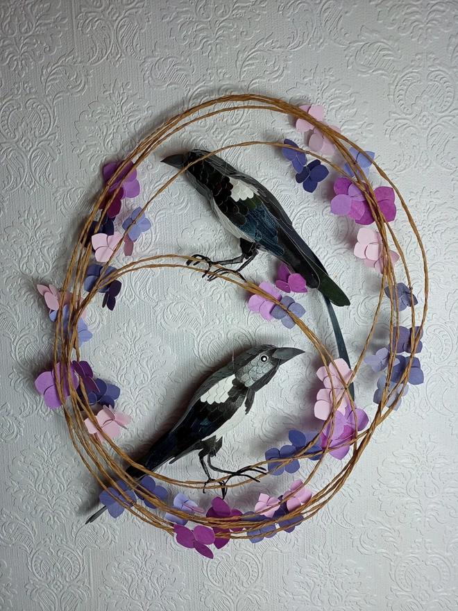magpie wall art