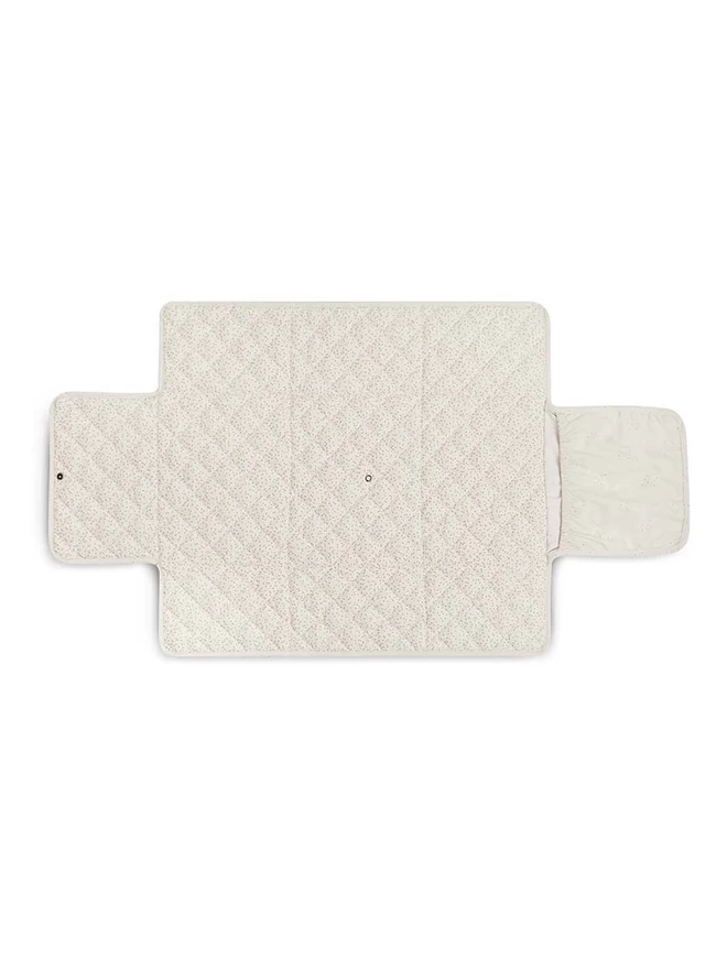 Travel Baby Changing Mat Wild Chamomile pack shot unfolded