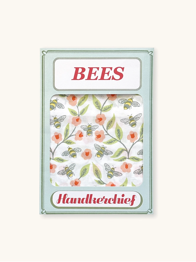 front pack of bees handkerchief