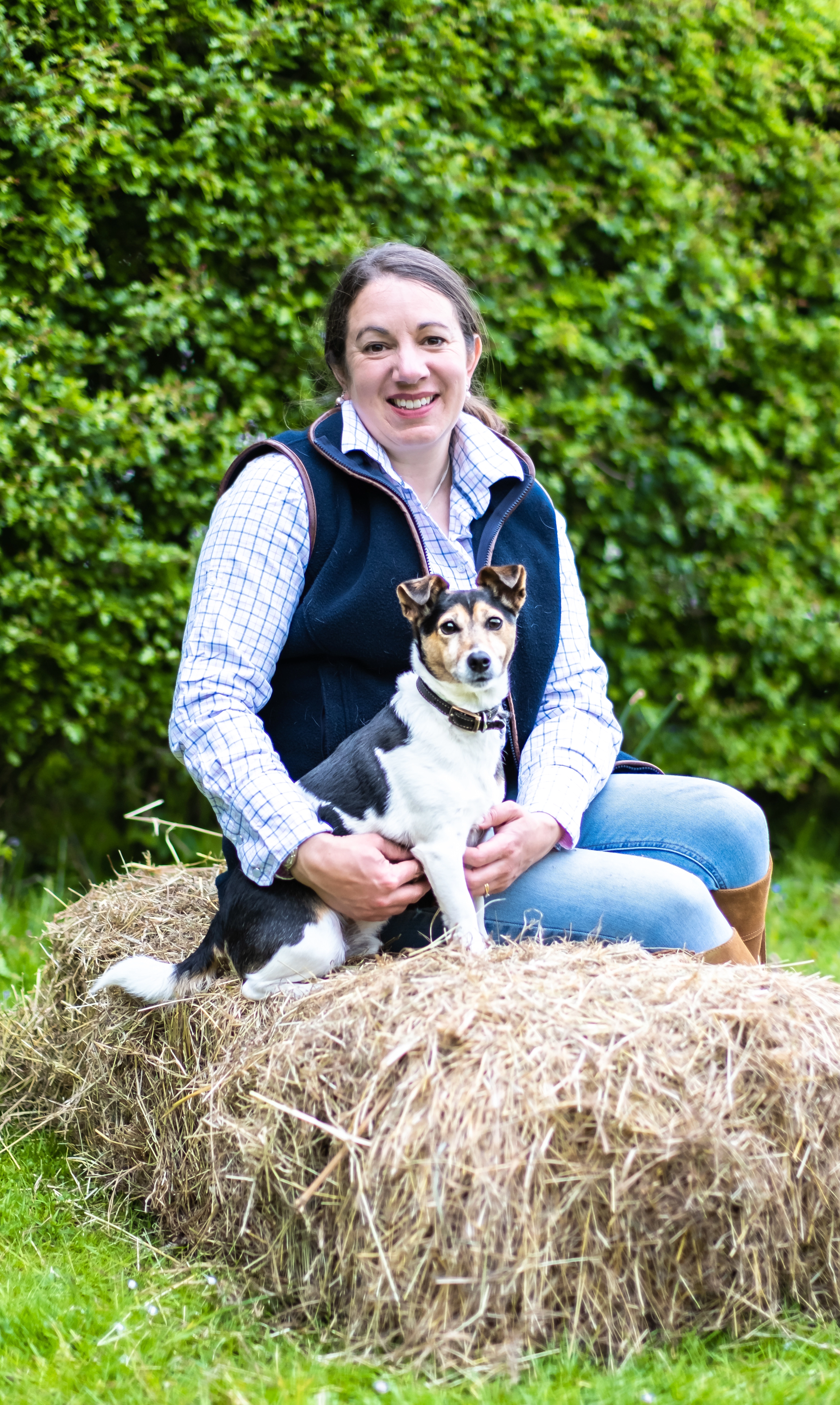 Me, Liz Cooke together with Chester my Jack Russell are the founders of Chester & Cooke