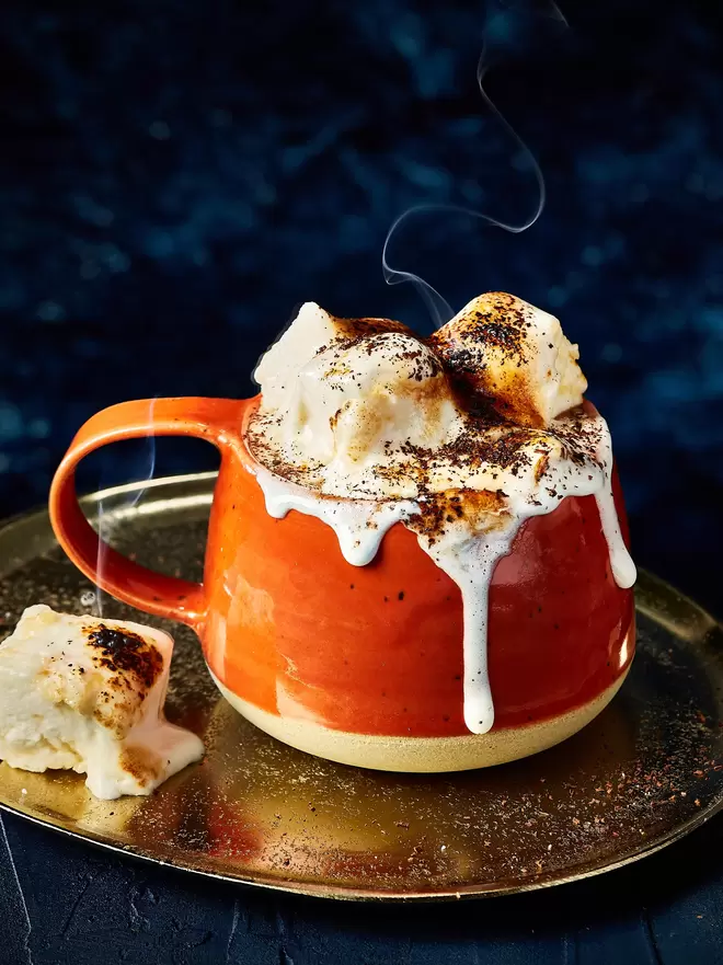 Hot Chocolate Mix and ceramic mug 