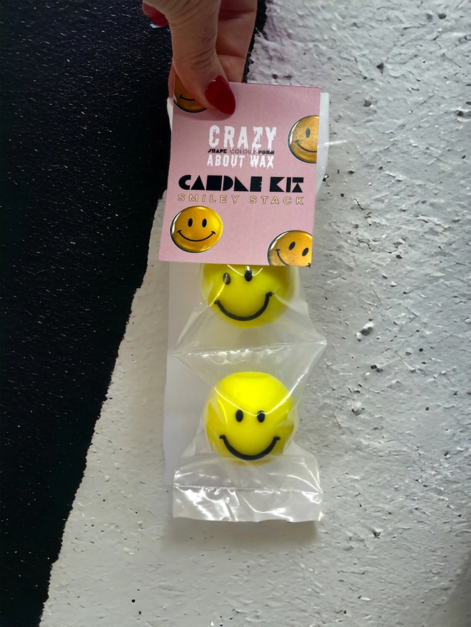 SMILEY STACK CANDLE KIT