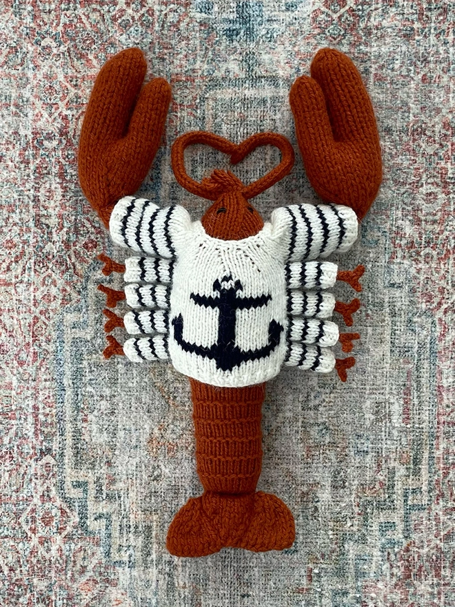 Lobster anchor sweater
