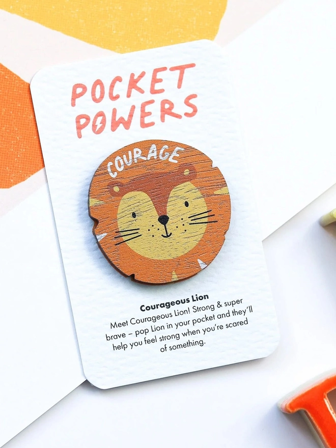 Pocket Powers - Courageous Lion