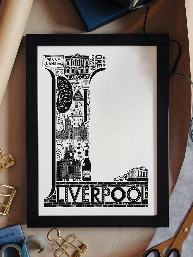 liverpool location poster