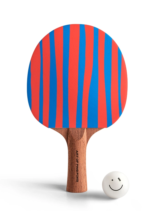 Stripes - Ping Pong Set Of Bats And Balls