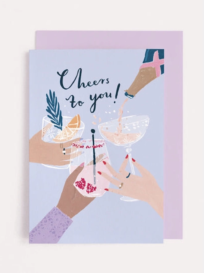 Cheers To You Birthday Card