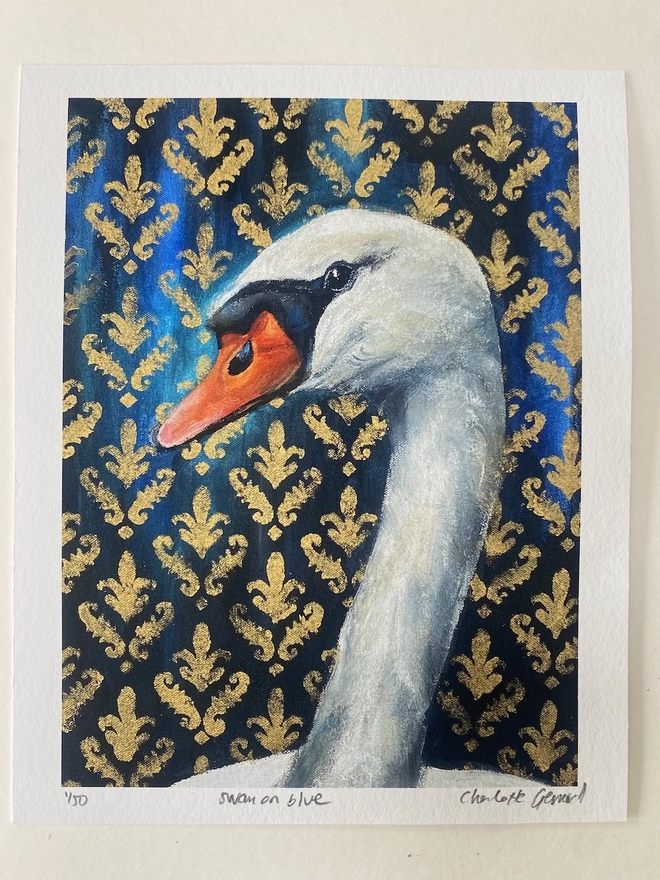 Swan print