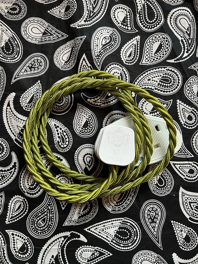 Lola's Leads Dragon - Green Extension Cable