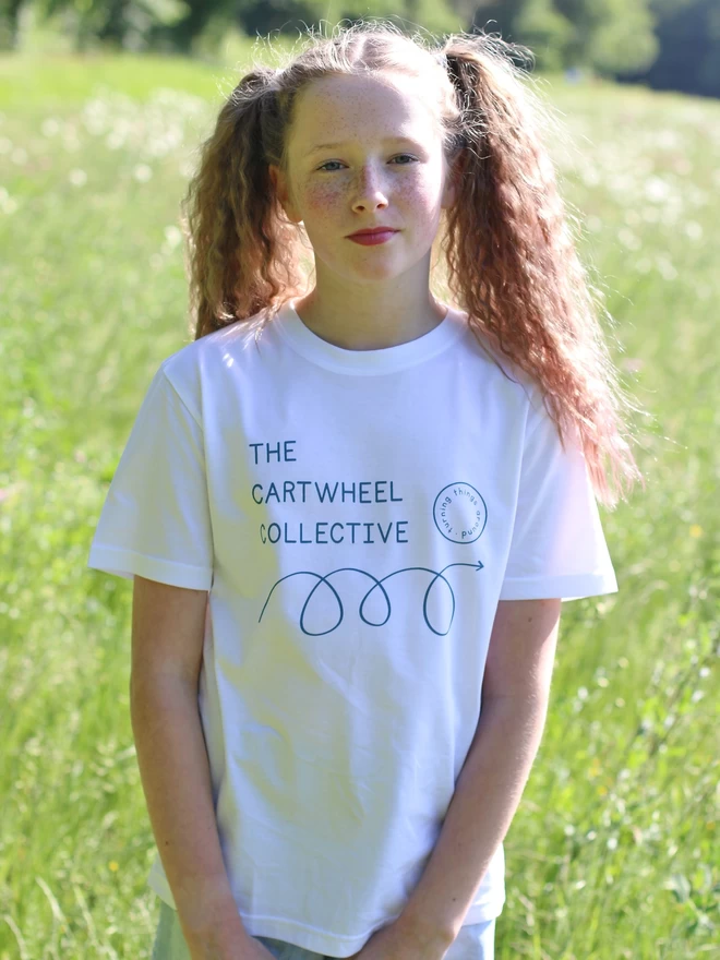 Cartwheel T-Shirt Girl Mims & Family