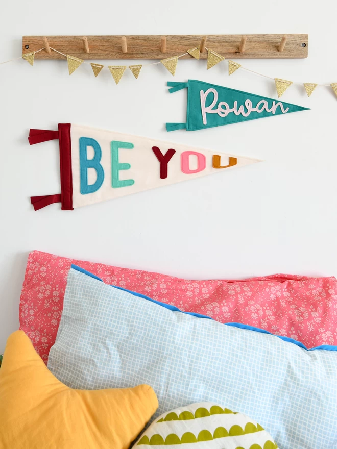 Be You pennant flag.