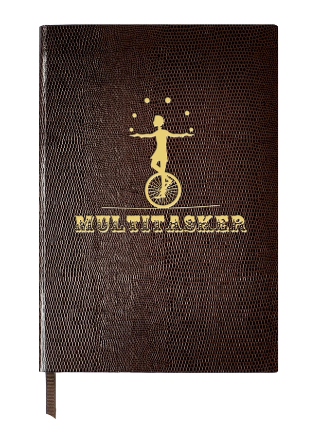 Multitasker personalised notebookFront