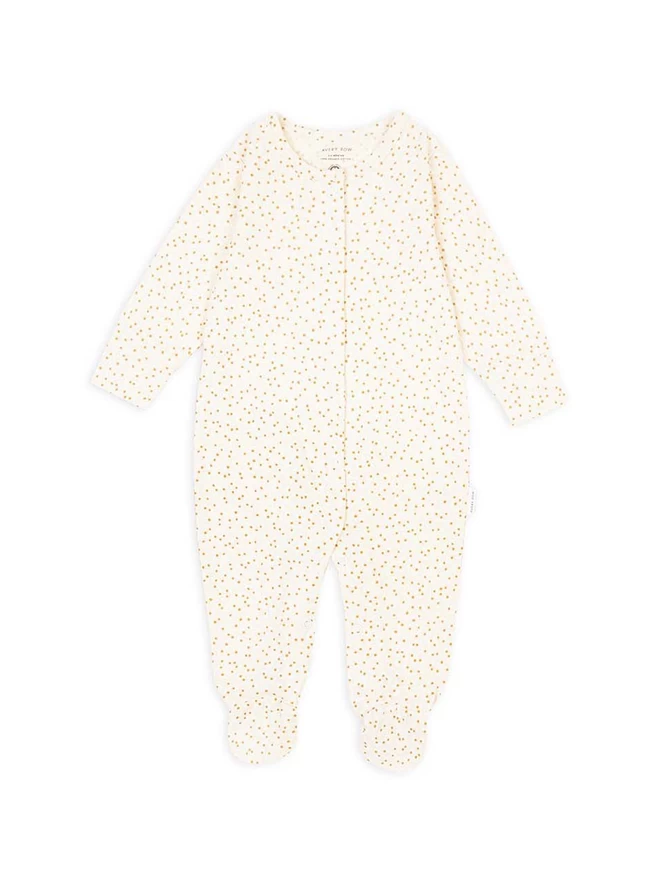 Printed Jersey Sleepsuit Daisy Meadow pack shot