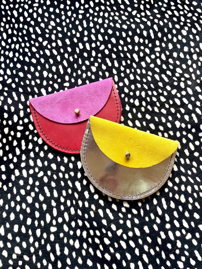 Coin purse bright colours image 