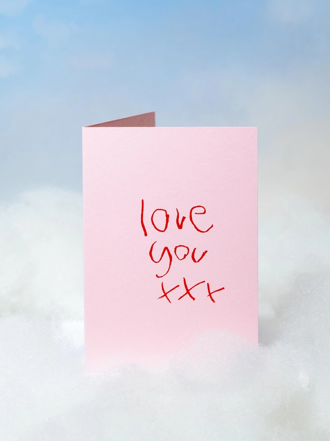 Love you card