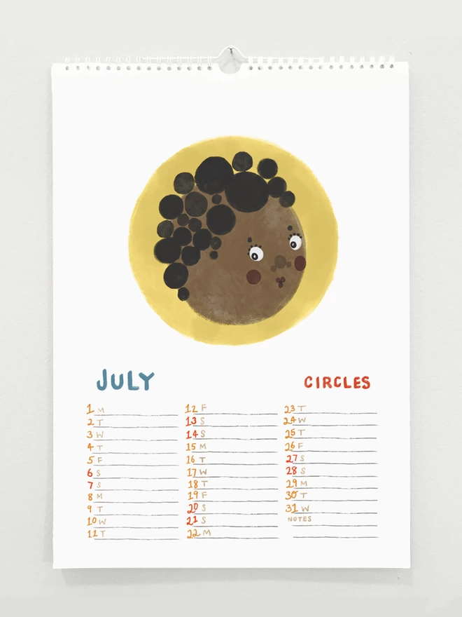 Image of July month