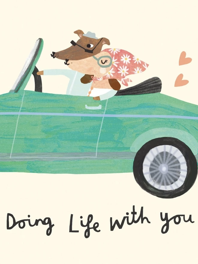 Love Life With You Card