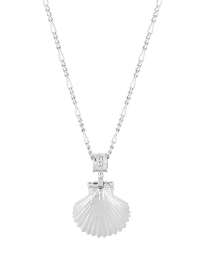 Finders Keepers Silver Shell pendant by Loft & Daughter