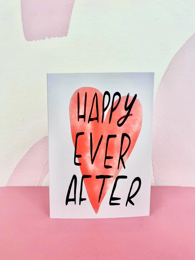 Happy Ever After card by Nicola Rowlands