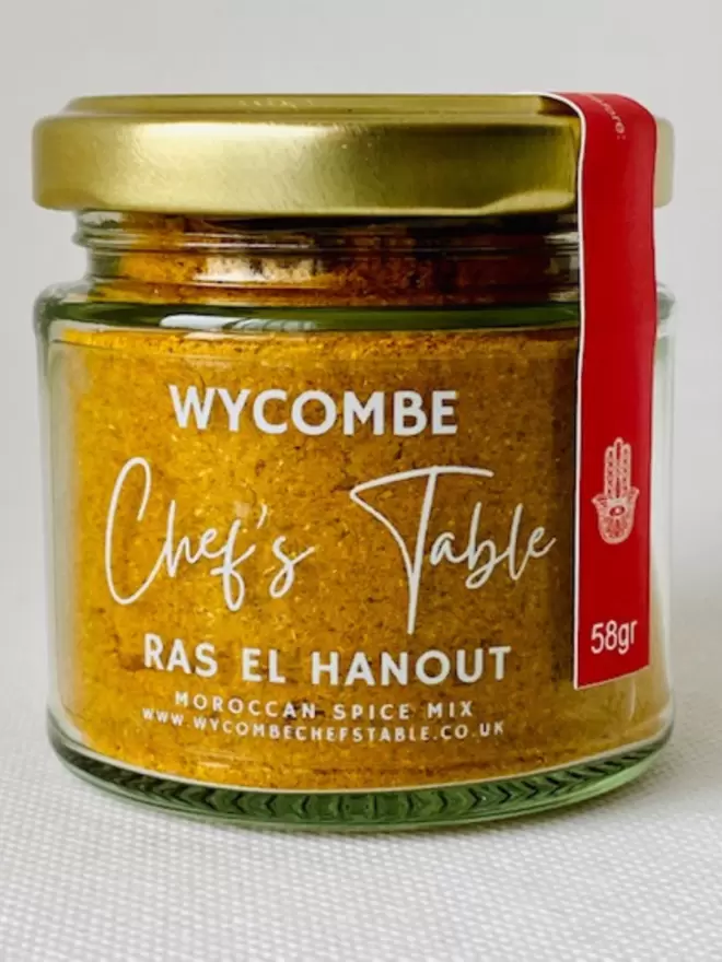 Ras El Hanout house favourite complex and flavoursom, great with meat, stews and veggies 