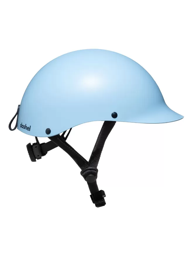Dashel Bike Helmet Sky Blue from the side.